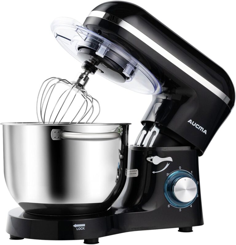 Aucma Stand Mixer 6.5QT Black